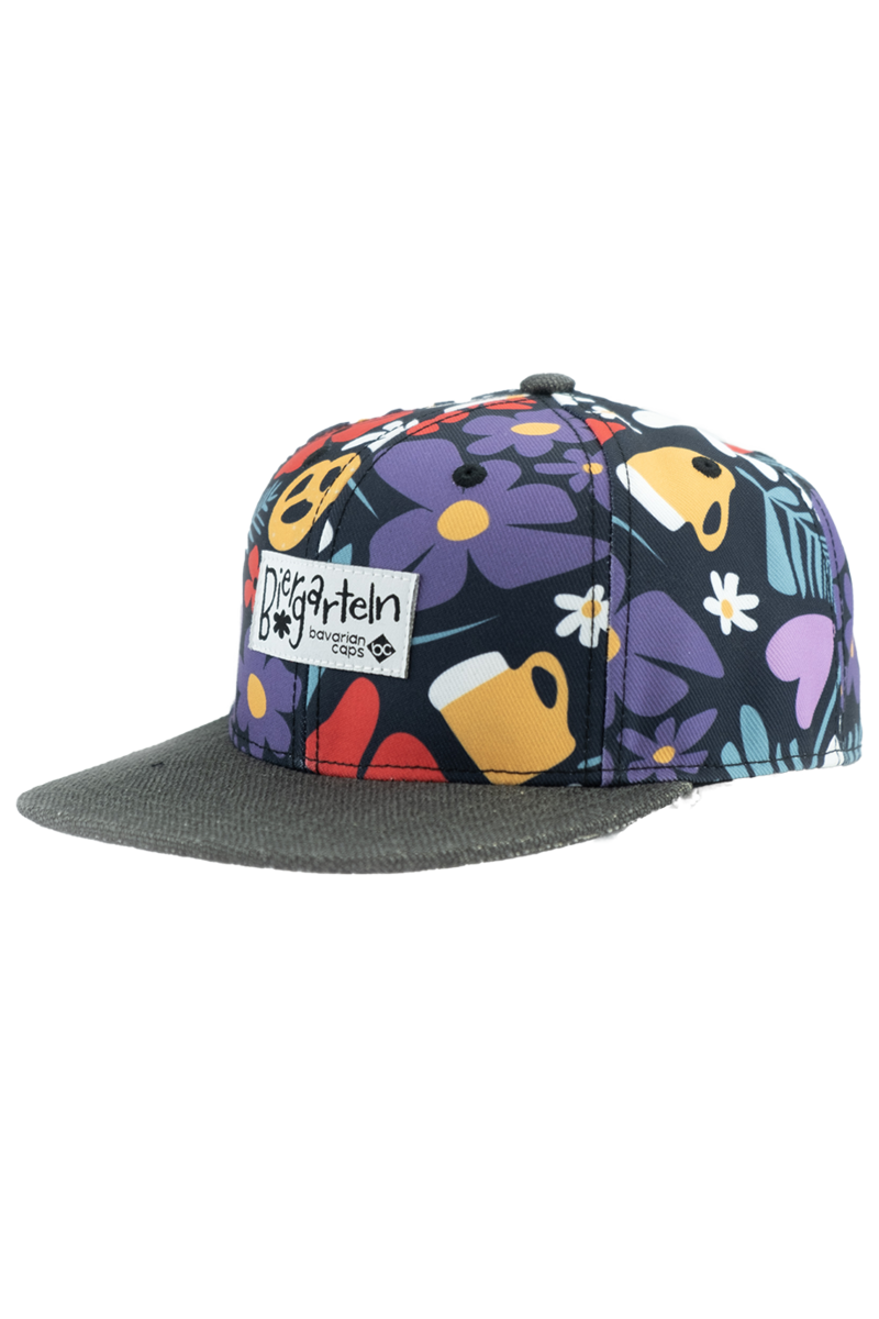 Snapback Cap 'Biergarteln' multicolor