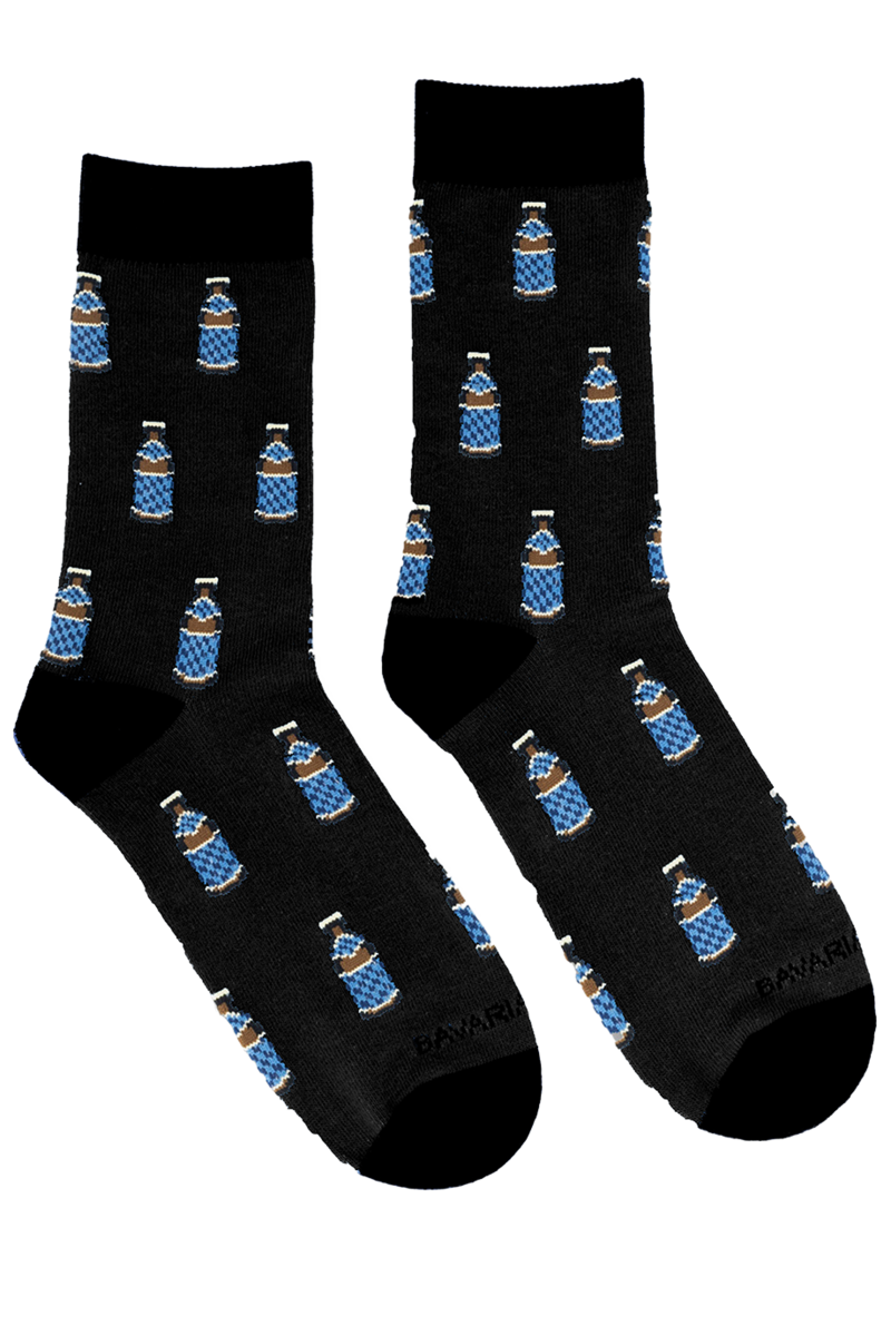 Herren Socken Bayrisch-Hell schwarz