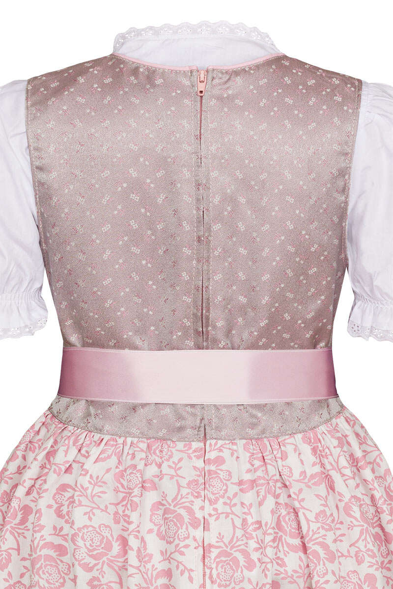 Kinderdirndl mit Bluse rosa Bild 2