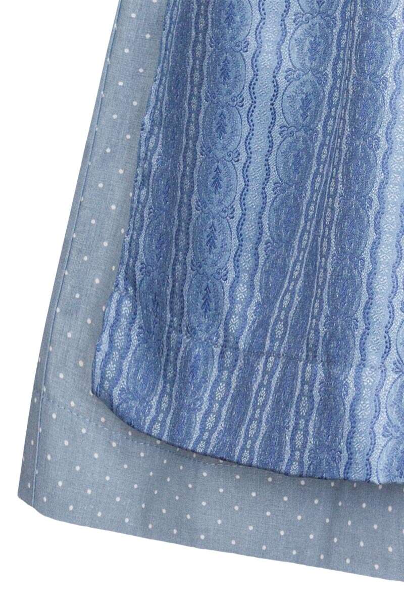 Kinderdirndl mit Bluse hellblau Bild 2