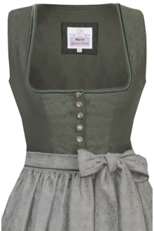 Midi-Dirndl efeu khaki