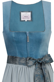 Samtdirndl denim cloud