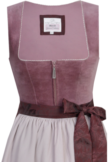 Samtdirndl traube mauve