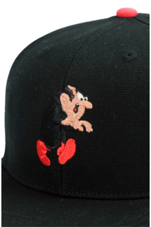 Herren Snapback Cap 'Gargamel' schwarz