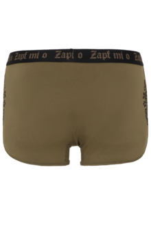 Herren Boxershorts Unterwsche 'Zapfhahn' oliv