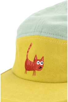 Kinder Strapback Cap Katzenmotiv bunt