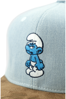 Kinder Snapback Cap Schlmpe 'Muffi Zefix' hellblau