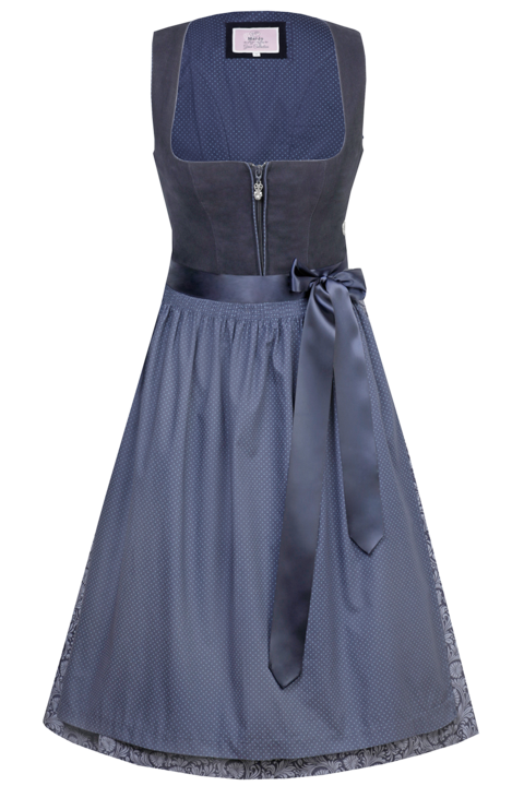 Mini-Dirndl Cord deep ocean blue